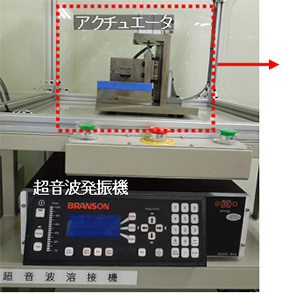 超音波溶接機外観