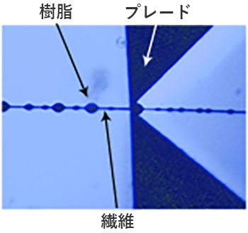 界面せん断強度測定写真