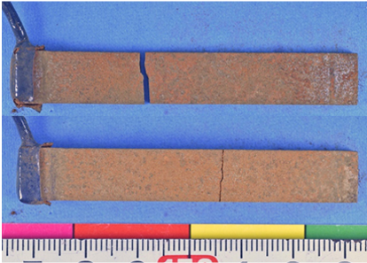 低合金鋼応力腐食割れ試験結果の一例