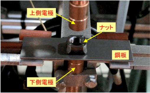 ナットプロジェクション溶接
