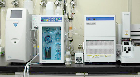 Automated combustion ion chromatography apparatus