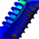 Analysis of strength of a dental implant using embedding material