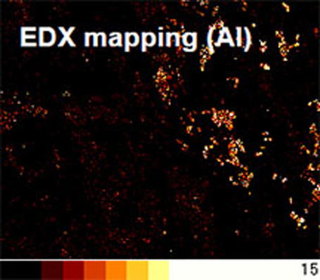 SEM-EDXS of the deposit on the CFRP surface