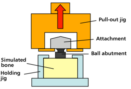 Fig. 3 Condition of pull-out test