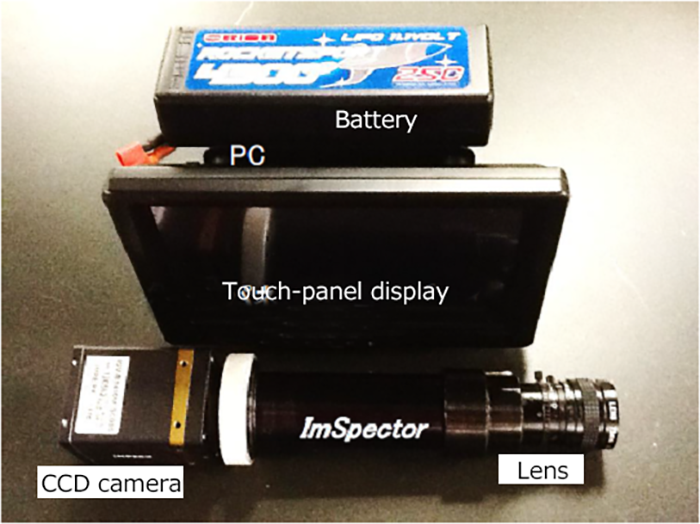 Hyperspectral camera system to be installed in unmanned aerial vehicles (UAVs)