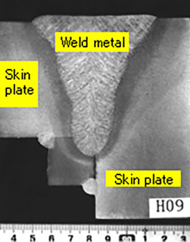 Corner weld