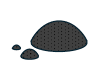 活性炭イラスト