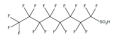 PFOS構造式