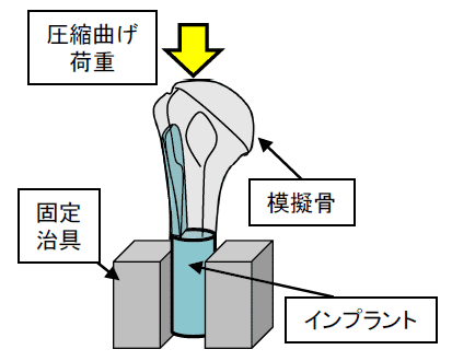 圧縮曲げ試験