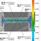 変位／ひずみ分布解析