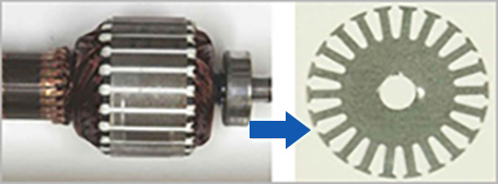 大型モータから小型モータまで分解
