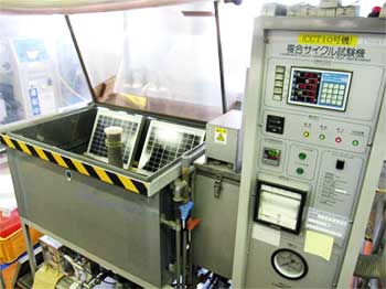 複合サイクル腐食試験機写真