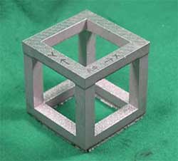金属3D積層部材写真