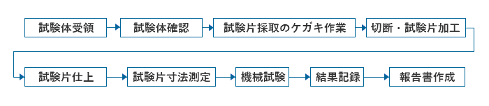 主な試験工程