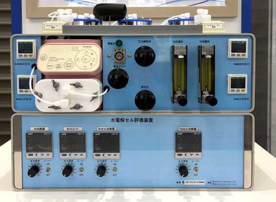 水電解評価試験装置写真