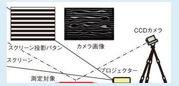 図1 ゼブラパタン観察光学系